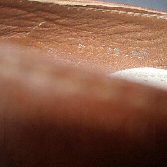 I Love Comfort Ladies Size 7D Brown Leather Upper with Black Wedge Heel - Picture 10 of 13